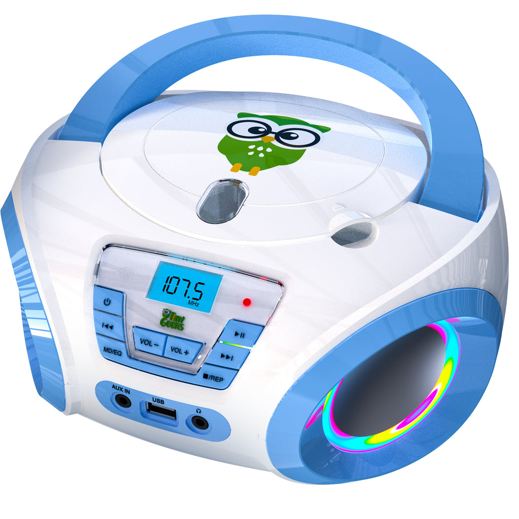 TinyGeeks Tunes CD Player for Kids